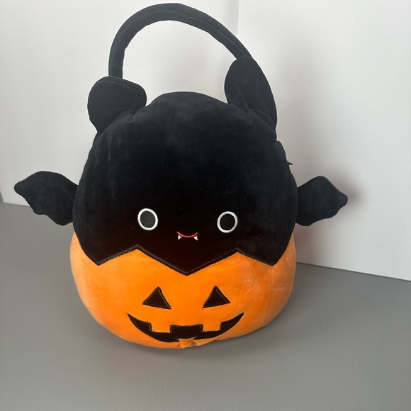 Squishmallows Toys Squishmallow Emily The Bat In Pumpkin Halloween